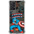Marvel Classic Comics Captain America Vintage Galaxy A72 5G Clear Case